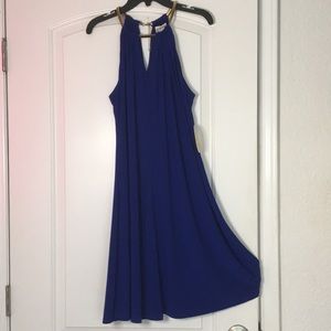 Emma and Michele Blue Dress